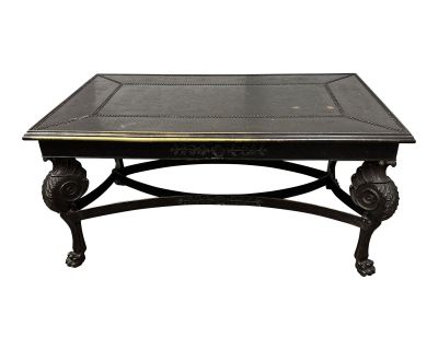 Bronze Embossed Cocktail Table