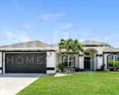 4 Bedroom 2BA 2330 ft² Pet-Friendly House For Rent in Cape Coral, FL 2021 Northwest 17th Avenue