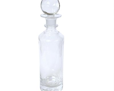 Simon Pearce Hartland Art Glass Decanter With Stopper