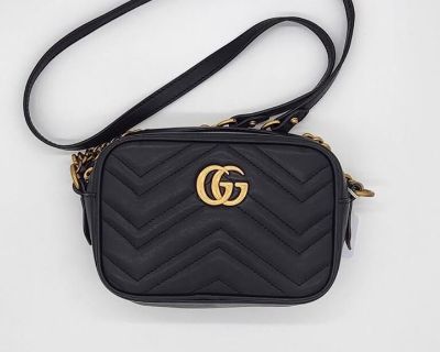 Gucci Marmont Quilted Leather Bag
