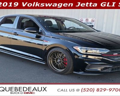 5 previous owner(s). Mileage: 0. Sedan. Fuel Type: Gas. New Price! Black Pearl 2019 Volkswagen Jetta GLI 2.0T S FWD 7-Speed DSG Automatic with Tiptronic 2.0L TSIPrices exclude tax, title, license and a $998 documentation fee. All offers apply only to vehicles in stock at time of purchase. Prices expire at midnight on the date displayed. By submitting my contact information, I consent to being c...
