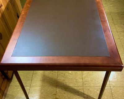 Collapsible Wooden Table (44 x 32 x 29)