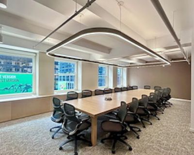 Private Meeting Room for 30 at Bevmax Office Centers - Times Square