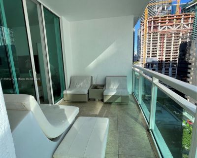 Brickell Ave. PREMIUM Corner 1 Bed / 1 Bath spacious FURNISHED residence at the Plaza in Brickell for rent. Available January 09, 2026 for 1 year lease only. Granite countertops, kitchen cabinetry, stainless steel appliances, large balcony with great views. Building offers pool, spa, gym and much more! Very good location, close to principals banks, restaurants, coffees, Brickell City Center, Ma...