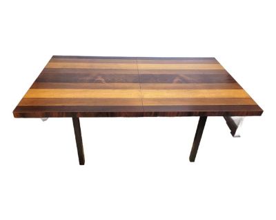 Vintage Mid-Century Modern Directional Dining Table by Milo Baughman