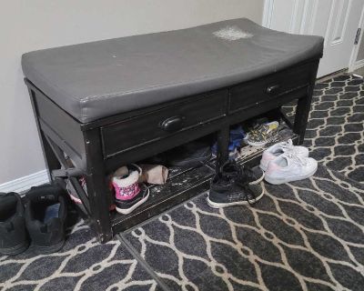 Bench with storage