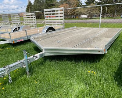 2018 ALUMA 8612D Snowmobile Trailers Dansville, NY