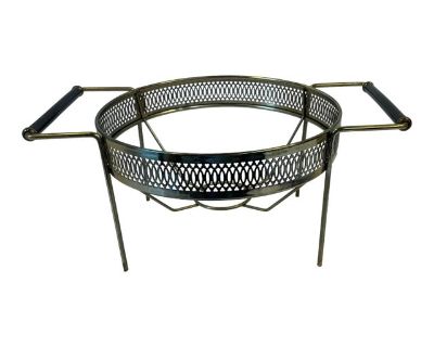 Vintage Metal and Wire Casserole Stand