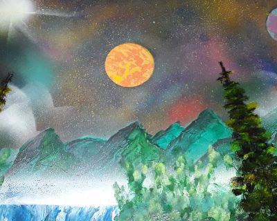 Private painter Painting up for a look see for you. Paintings price