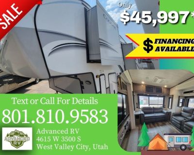 2021 Keystone Cougar 302RLS non Bunk Fifth Wheel Camper RV Like Bowlus, Living Vehicle, Winnebago, R