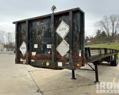 2011 Great Dane Trailers 42 ft T/A Flatbed Trailer