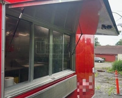 2024 8.5' x 16' Kitchen Food Concession Trailer with Pro-Fire System
