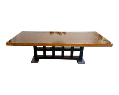 Frank Lloyd Wright Inspired Custom Maple Dining Table