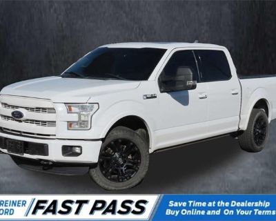 2017 Ford F-150 4X4 Lariat 4DR Supercrew 5.5 FT. SB