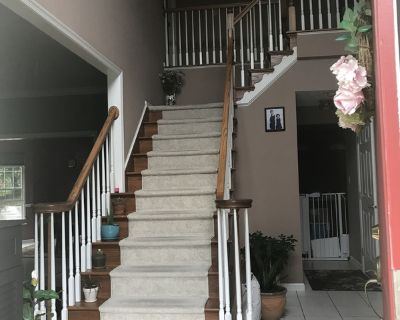 My family has four members: my husband and me, two daughters. One is 11grader and another is 5 grader. We are Chinese family.. 1 Bedroom. 1 Bathroom