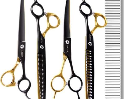 New Dog Grooming Scissors Kit for Small Dogs