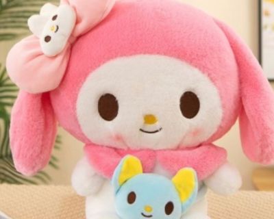 New!  Hello Kitty My Melody Plushes!  Layaway!