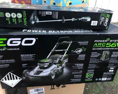 string trimmer box 5.5" x 7" x 37" lawn mower box 20" x 24" x 20" Various other boxes & sizes Check out the pictures at: