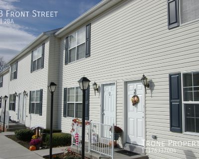 25B Front Street. Welcome to Front Street Townhomes! These townhouses feature 3 bedrooms and 1.5 full bathrooms with an outdoor storage shed. They are equipped with a stove, refrigerator, and dishwasher. The unit has washer and dryer hook-ups and a deck/ patio area. This property is located in the Conewago Valley/New Oxford School District. Here at Trone we offer a wide variety of properties! P...