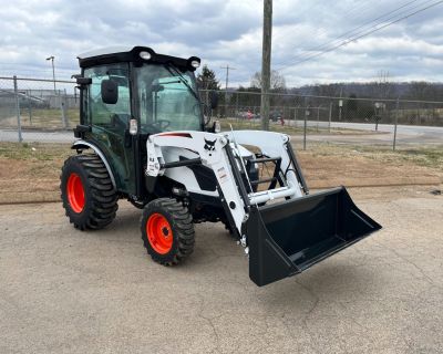 Condition: New, Make: Bobcat, Model: CT 2540 HST, Year: 2025, Color: White, Dealer: Pro X Powersports, Phone: 423-238-4321. This 40-hp compact tractor provides hydrostatic transmission (HST) Strong enough for big jobs but small enough to fit into tight areas Category 1 three-point hitch for using implements Integrated loader joystick lever makes front-end loader work easier Standard rear PTO Ca...
