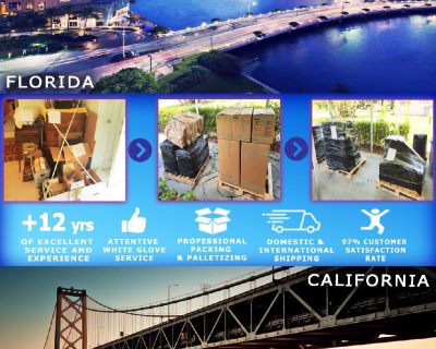 Packing Service, Inc. Shipping Services and Palletizing Boxes - Orlando, Florida