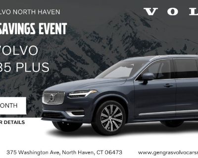 Gengras Volvo North Haven Holiday Savings Event - Drive the 2025 Volvo XC90 B5 Plus for Just $449/Mo