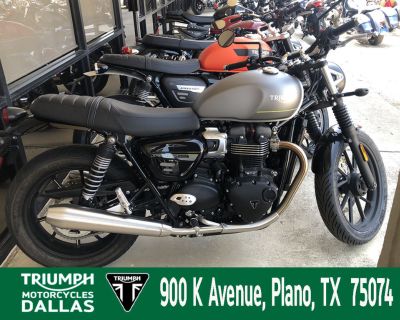 2023 Triumph Speed Twin 900 Matte Silver Ice