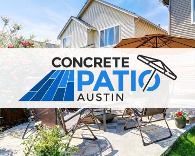 Concrete Patio Contractor Austin