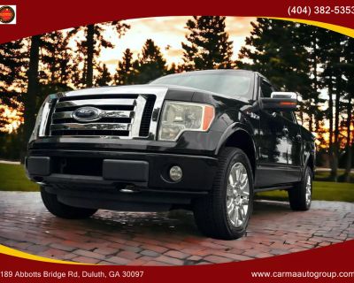 2012 Ford F150 SuperCrew Cab Platinum Pickup 4D 5 1/2 ft