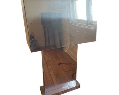 1970s Signed Curtis Jere Chrome Lamp