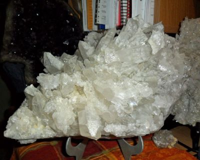 Gorgeous Massive Quartz Crystal Cluster From Arkansas