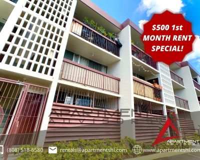 1 Bedroom 1BA Pet-Friendly Apartment For Rent in Honolulu, HI