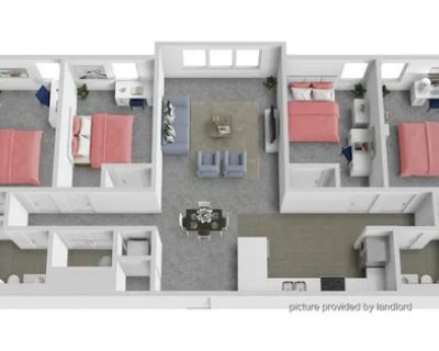 904 sqft true Room for Rent in Thorold, ON