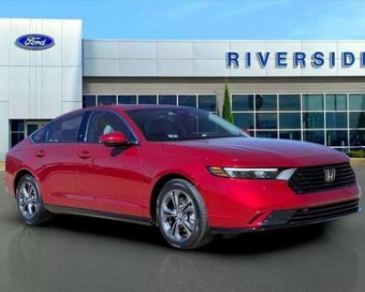 1HGCY2F60RA023607. Mileage: 6722. New Price! 2.0L 16V DOHC. Honda Accord Hybrid EX-L Radiant Red FWD Clean CARFAX. 51/44 City/Highway MPG Experience the perfect blend of efficiency, technology, and luxury in this 2024 Honda Accord Hybrid EX-L. With its sleek, modern design and advanced hybrid powertrain, this sedan delivers exceptional fuel economy without compromising performance. The refined ...