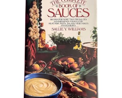 Vintage Collectable “The Complete Book of Sauces”