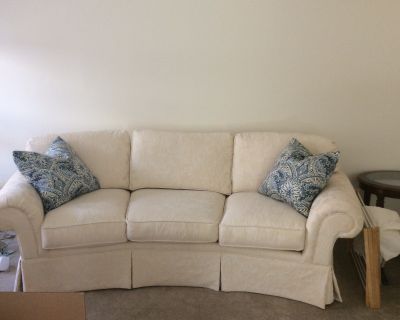 White sofa