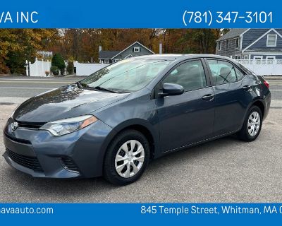 2016 Toyota Corolla LE Eco Sedan 4D