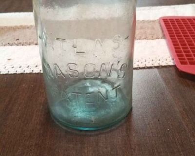 old mason  jar