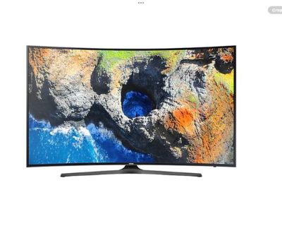 55 curved Samsung smart TV