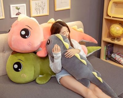 Explore Cuddly and Playful Lizard Plush Pillow
