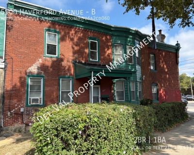 2 Bedroom 1BA Apartment For Rent in Philadelphia, PA