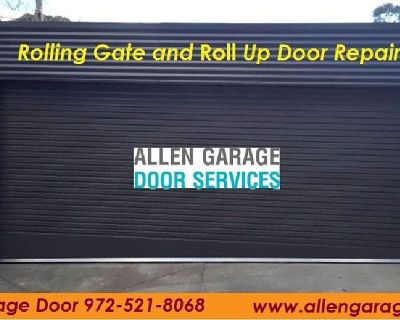 24*7 Rolling Gate Repair & Roll up door repair in Allen (75071)