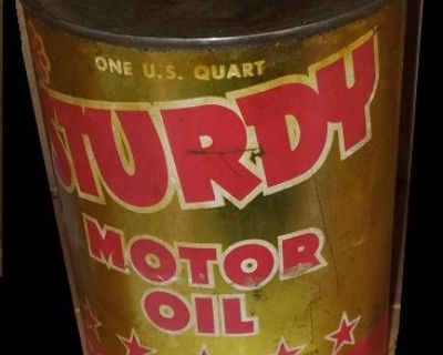 Rare Sturdy Oil Can