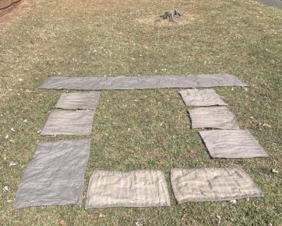 Early vanagon curtains full set