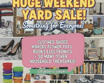 Yard Sale Saturday, November 15 8AM 3PM