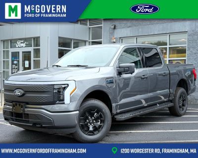 New 2025 Ford F-150 Lightning For Sale at McGovern Ford of Lowell | VIN: 1FTVW3LK9SWG16198
