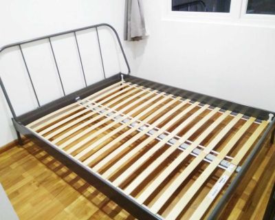 Ikea double size bed frame