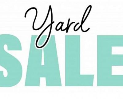 Big Yard Sale - One Day Only Everything Priced to Sell!