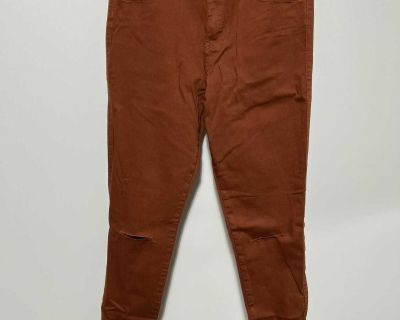 BNWT rust high rise skinny jeans size 8
