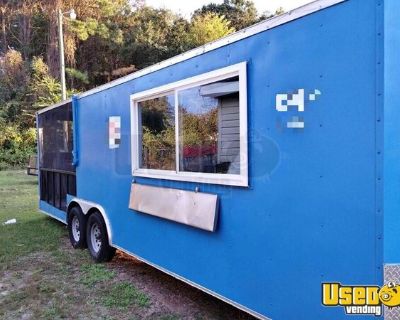 Well Equipped - Barbecue Food Trailer | Food Concession Trailer with Porch